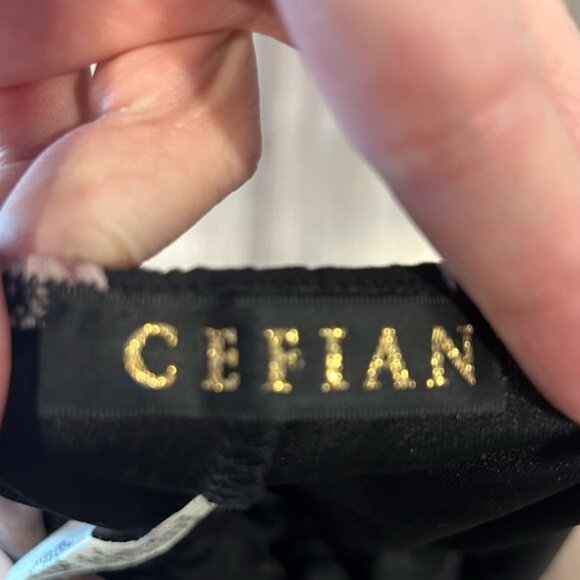 Cefian Floral Black Jumpsuit - Picture 5 of 6